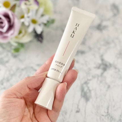 薬用 美白美容液ファンデ/HAKU/クリーム・エマルジョンファンデーションを使ったクチコミ(2枚目)