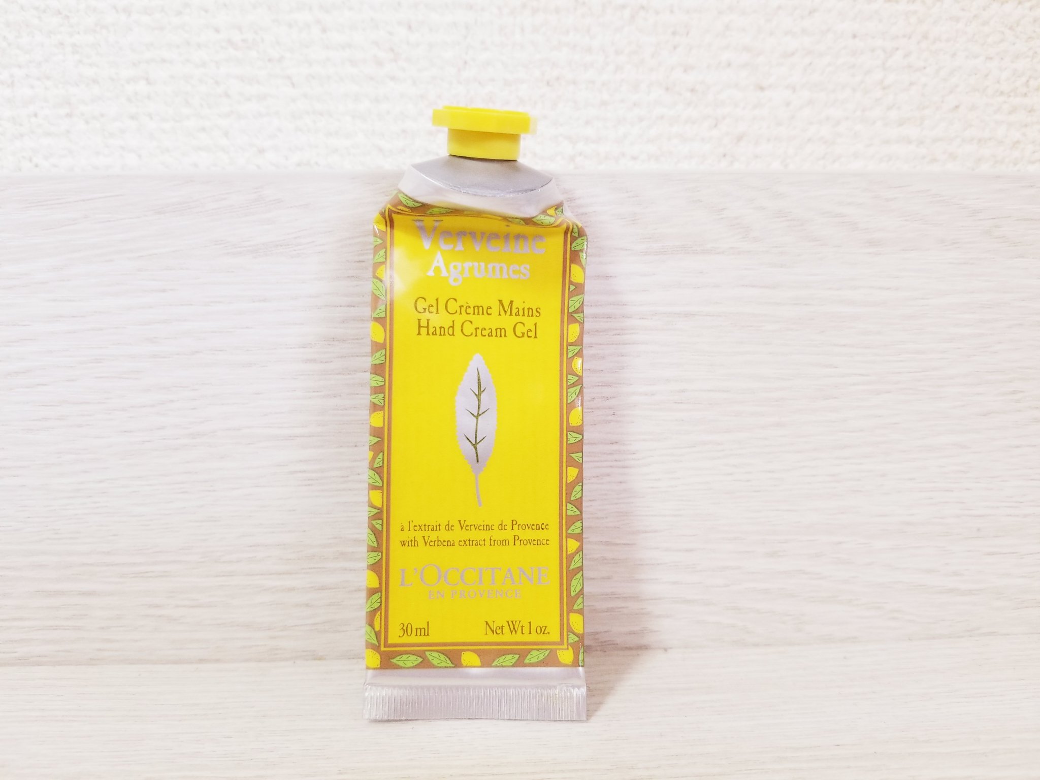 シトラスヴァーベナ アイスハンドクリーム/L'OCCITANE/ハンドクリームを使ったクチコミ（1枚目）