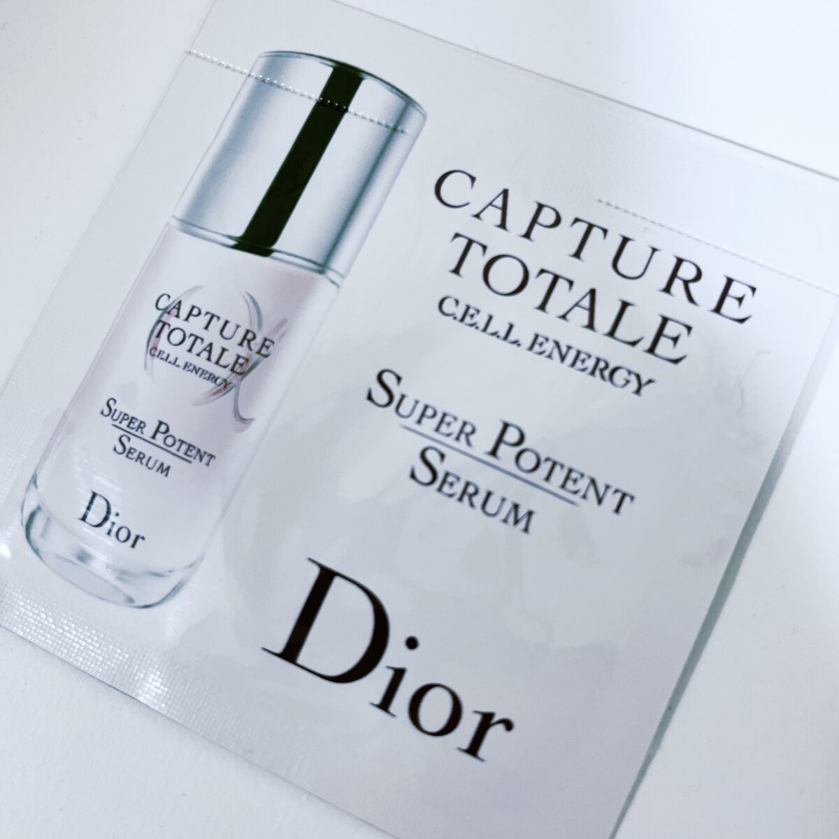 【旧】カプチュール トータル セル ENGY スーパー セラム/Dior/美容液を使ったクチコミ（1枚目）