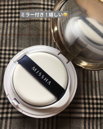 M クッション ファンデーション(モイスチャー)/MISSHA/クッションファンデーションを使ったクチコミ(2枚目)