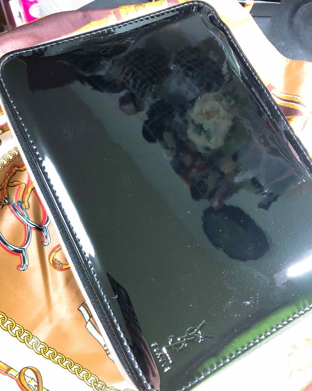 オリジナルバニティ/YVES SAINT LAURENT BEAUTE/化粧ポーチを使ったクチコミ(2枚目)