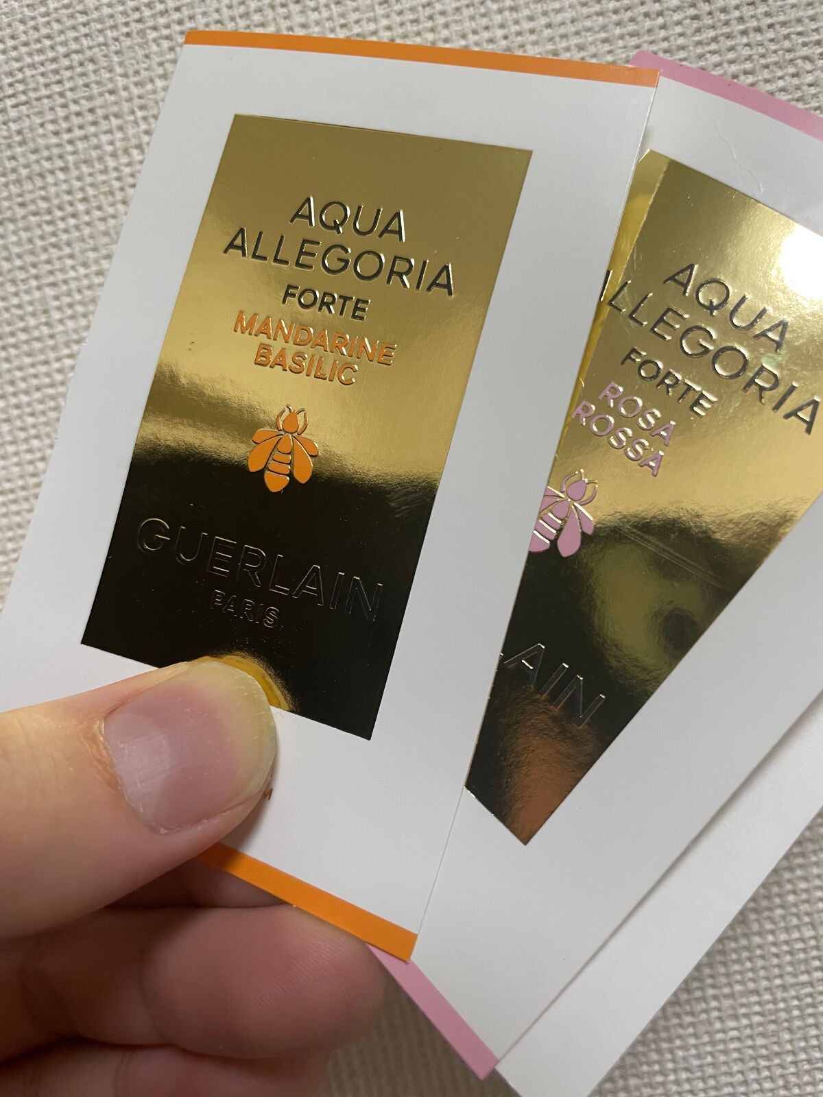 アクア アレゴリア ローザ ロッサ フォルテ/GUERLAIN/香水を使ったクチコミ(1枚目)