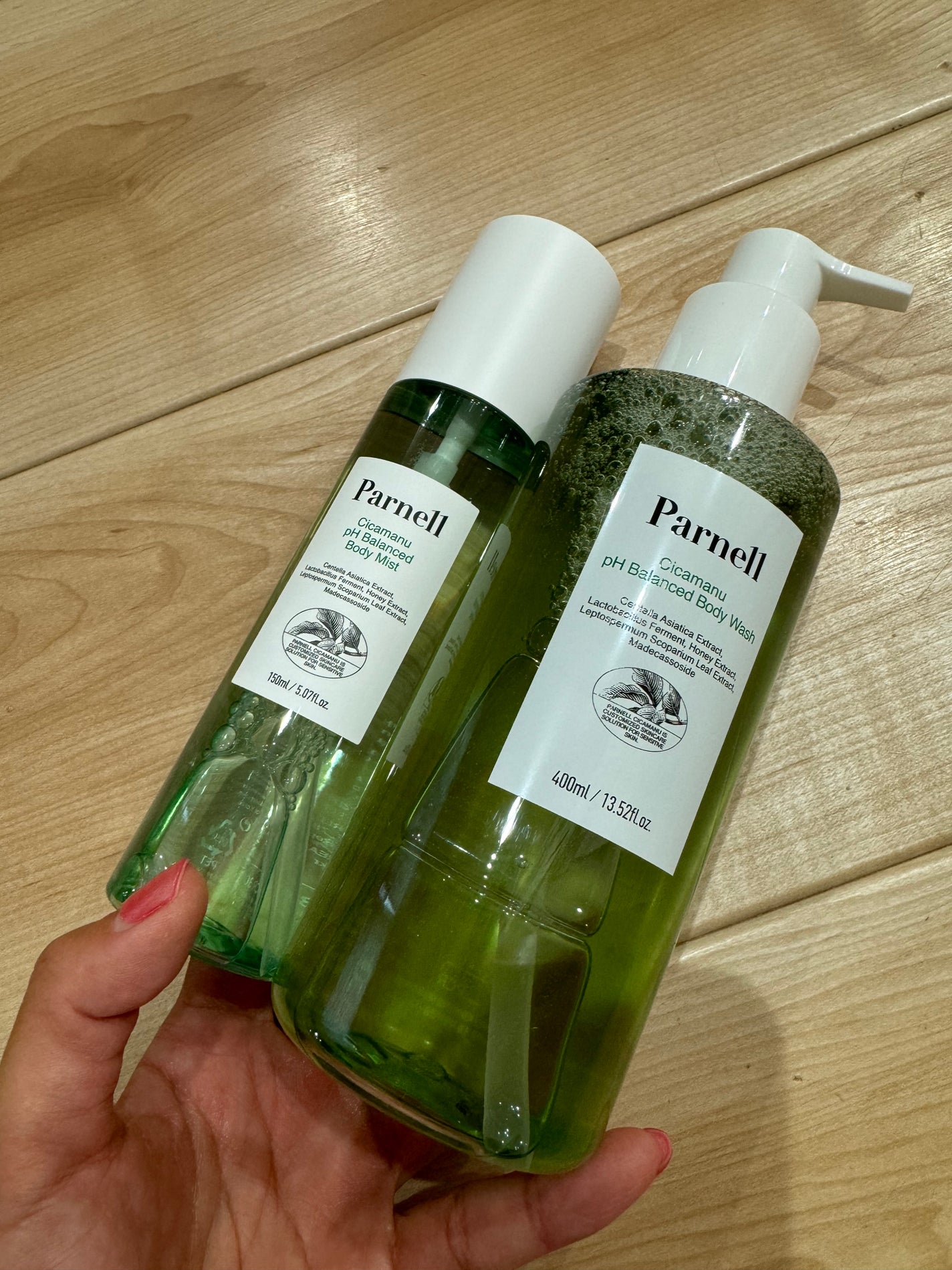 シカマヌ ボディミスト/parnell/ボディローションを使ったクチコミ(1枚目)