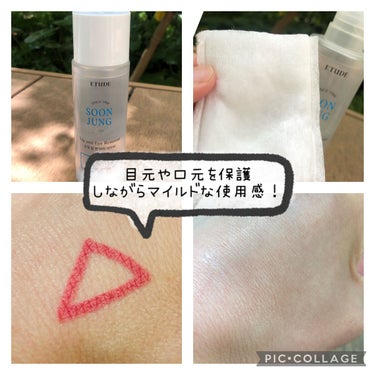 ETUDE スンジョン リップ＆アイリムーバーのクチコミ「こんにちは！
ご覧頂きありがとうございます❤︎

エチュード
⚫︎リップ＆アイメイクリムーバー.....」（3枚目）