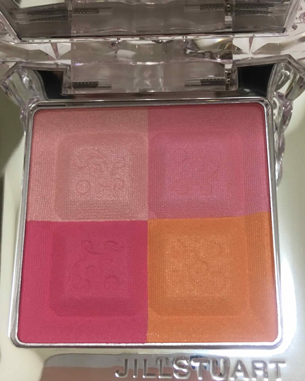 ミックスブラッシュ コンパクト N 02 fresh apricot/JILL STUART/パウダーチークを使ったクチコミ（2枚目）