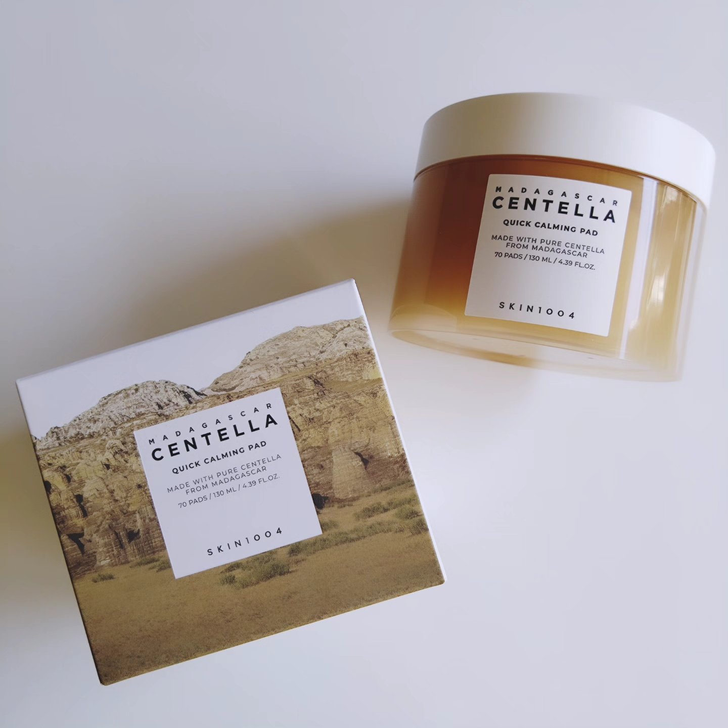 センテラ クイックカーミングパッド/SKIN1004/トナーパッドを使ったクチコミ（1枚目）