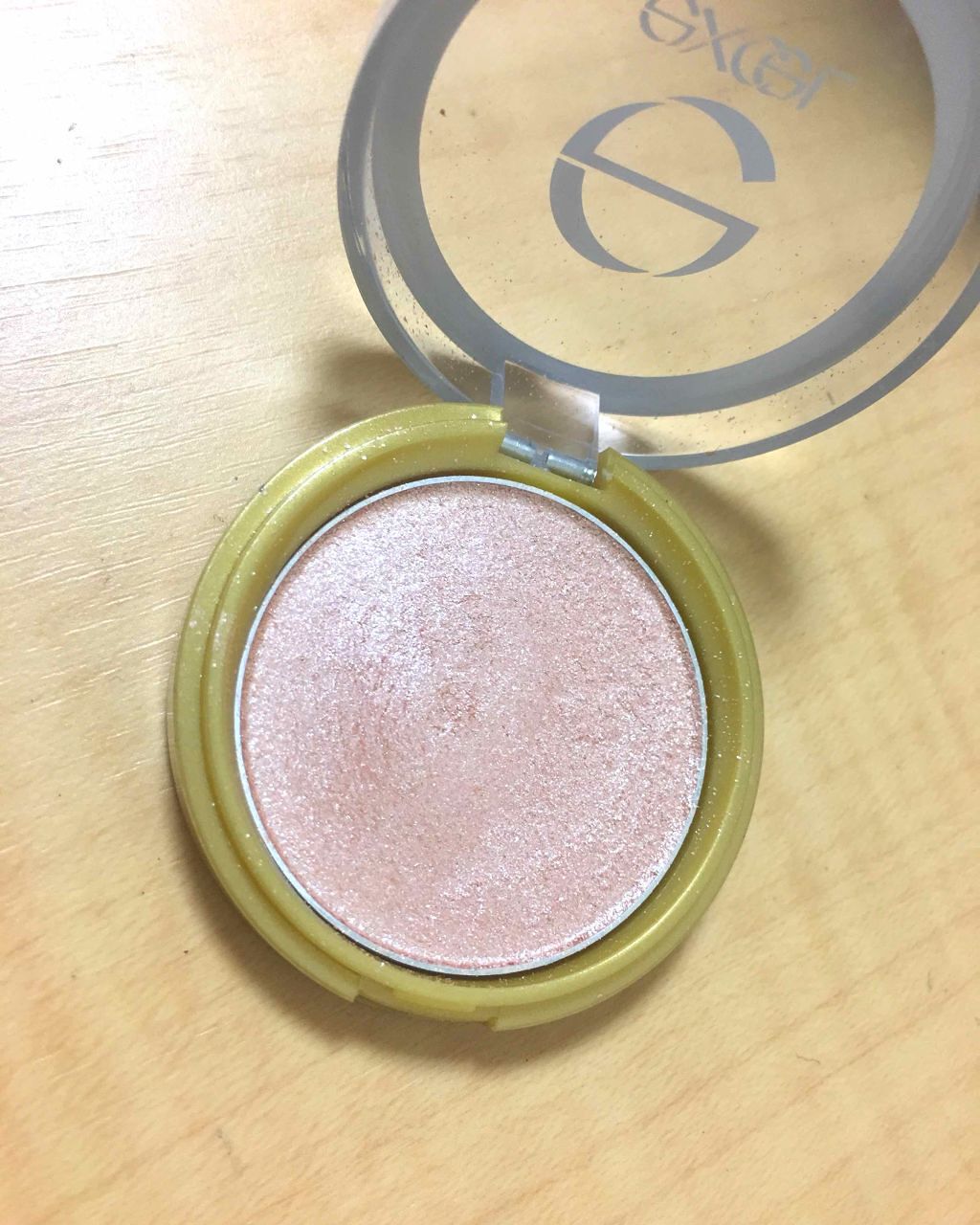 シャイニーシャドウ N/excel/単色アイシャドウを使ったクチコミ（2枚目）