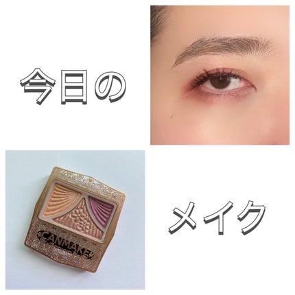 ジューシーピュアアイズ/キャンメイク/アイシャドウパレットを使ったクチコミ(1枚目)