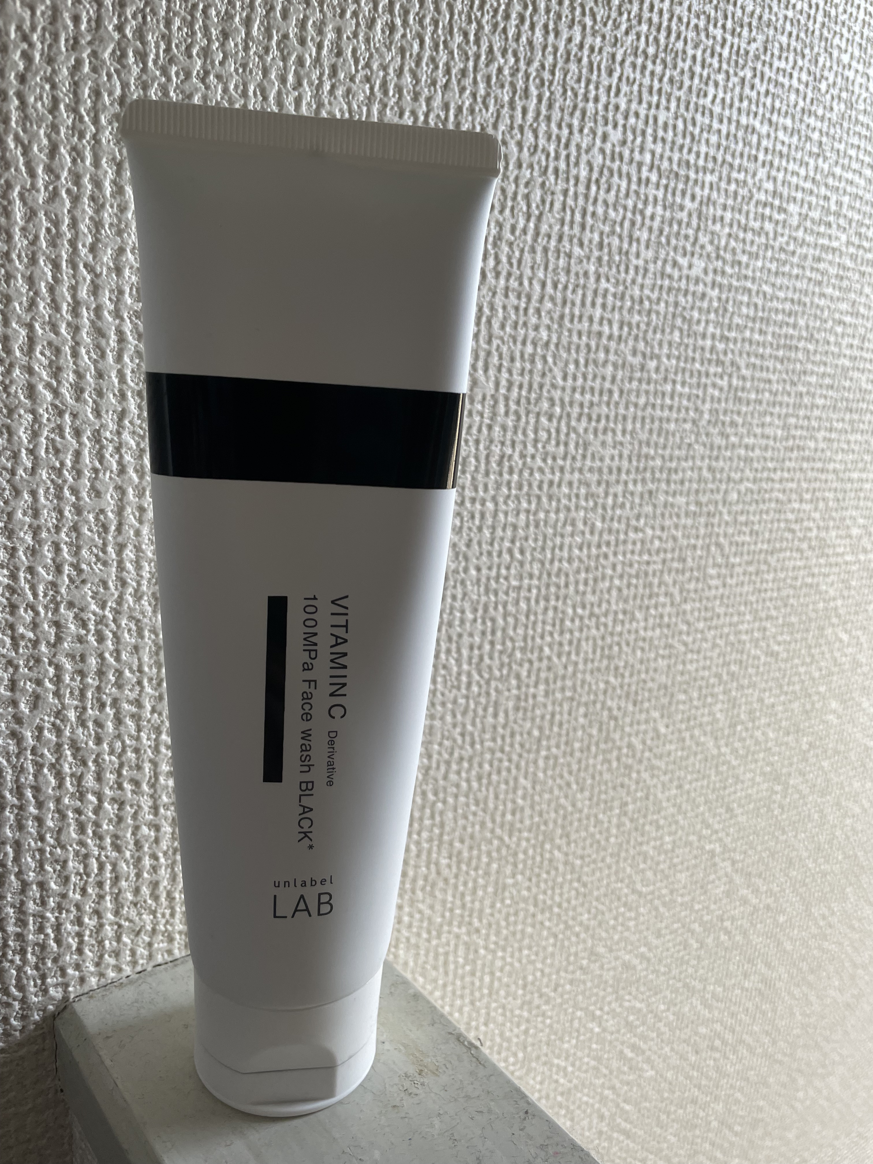 ラボ   V 酵素洗顔フォーム ブラック/unlabel/洗顔フォームを使ったクチコミ（1枚目）