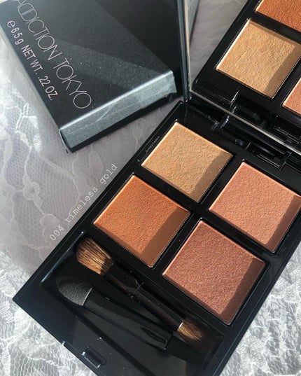 アディクション ザ アイシャドウ パレット 004 Timeless Gold/ADDICTION/アイシャドウパレットを使ったクチコミ(1枚目)