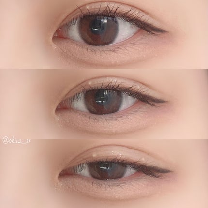 描くふたえアイライナー/CEZANNE/リキッドアイライナーを使ったクチコミ(1枚目)