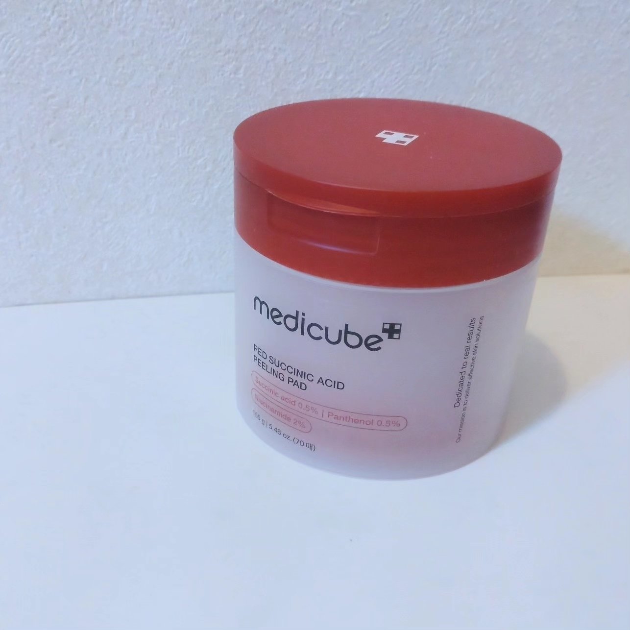 レッドアクネピーリングパッド/MEDICUBE/トナーパッドを使ったクチコミ（2枚目）