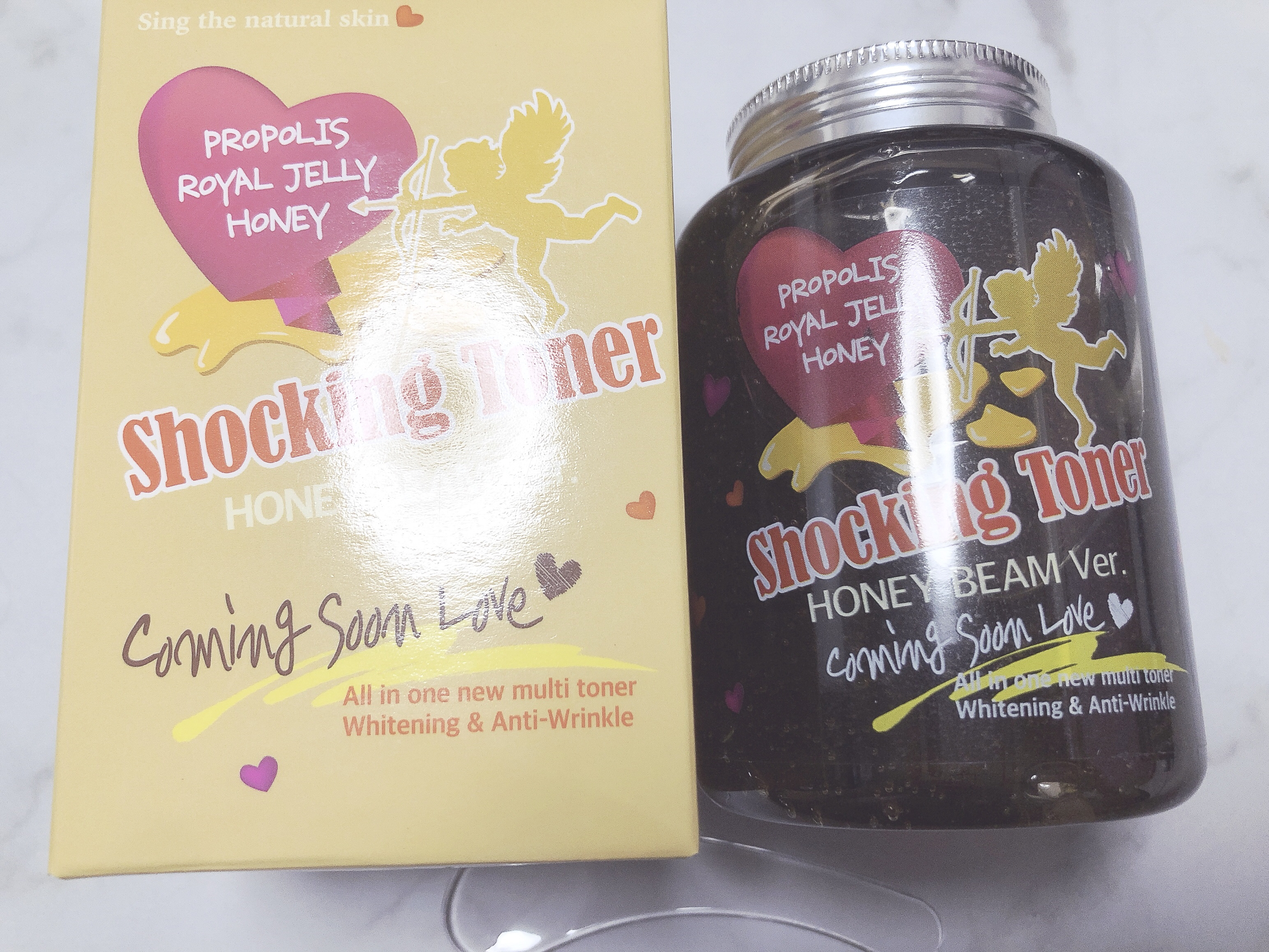 オールインワンショッキングトナー Special LOVE ver./Label Young/オールインワン化粧品を使ったクチコミ（1枚目）