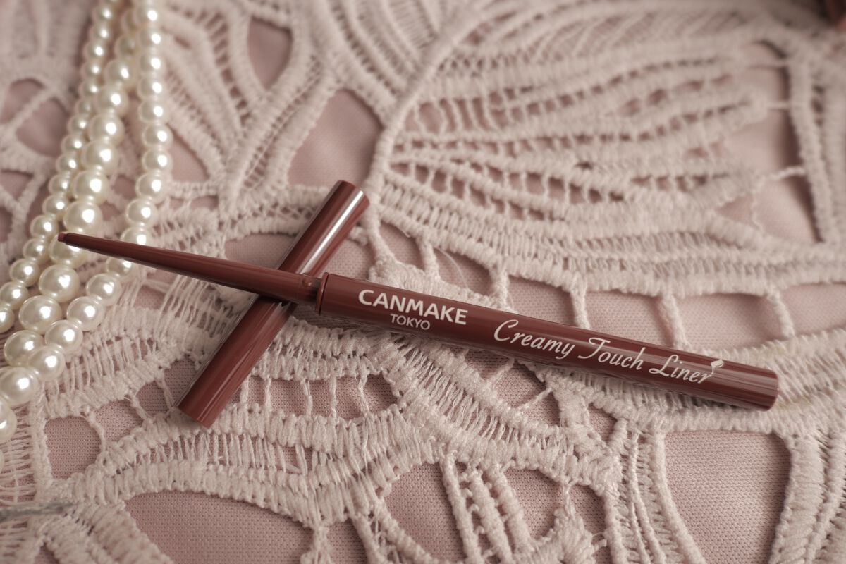 クリーミータッチライナー/キャンメイク/ジェルアイライナーを使ったクチコミ(1枚目)