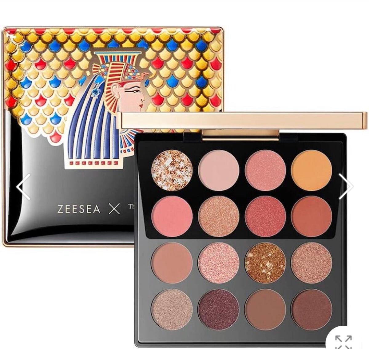 大英博物館 エジプトシリーズ アイシャドウパレット/ZEESEA/アイシャドウパレットを使ったクチコミ(8枚目)