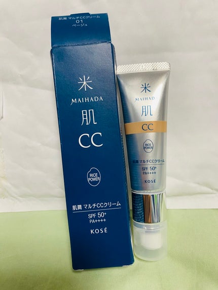 肌潤 マルチCCクリーム/米肌/CCクリームを使ったクチコミ(1枚目)