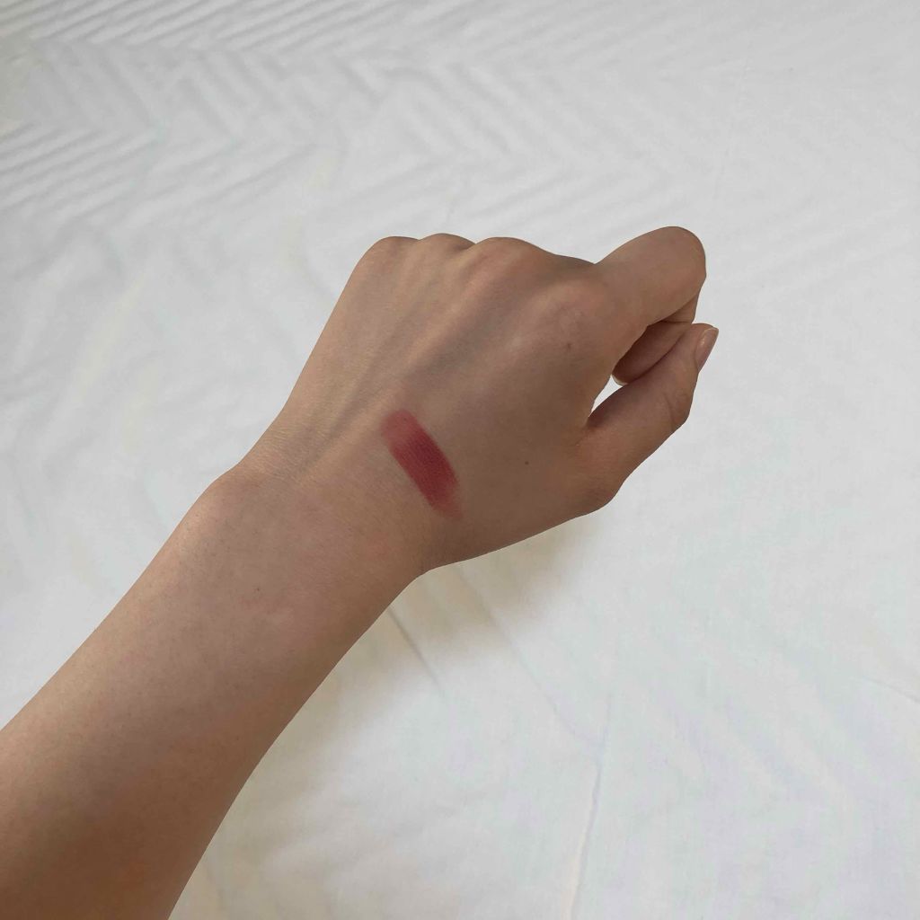 ルージュ アンリミテッド マット/shu uemura/口紅を使ったクチコミ(2枚目)