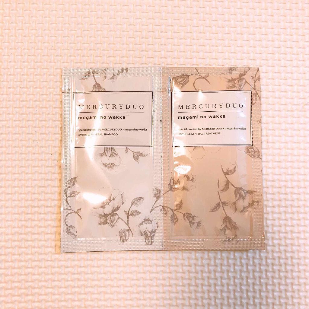 MERCURYDUOシャンプー・トリートメント【モイストタイプ】/R&/市販シャンプーを使ったクチコミ（1枚目）