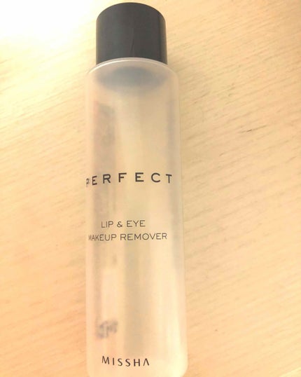 リップ&アイ メイクアップリムーバー/MISSHA/ポイントメイクリムーバーを使ったクチコミ(1枚目)