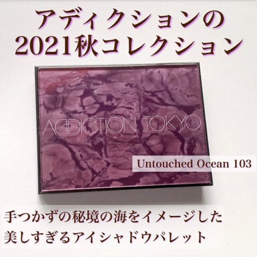コンパクトアディクション センス オブ クラリティ/ADDICTION/アイシャドウパレットを使ったクチコミ（3枚目）