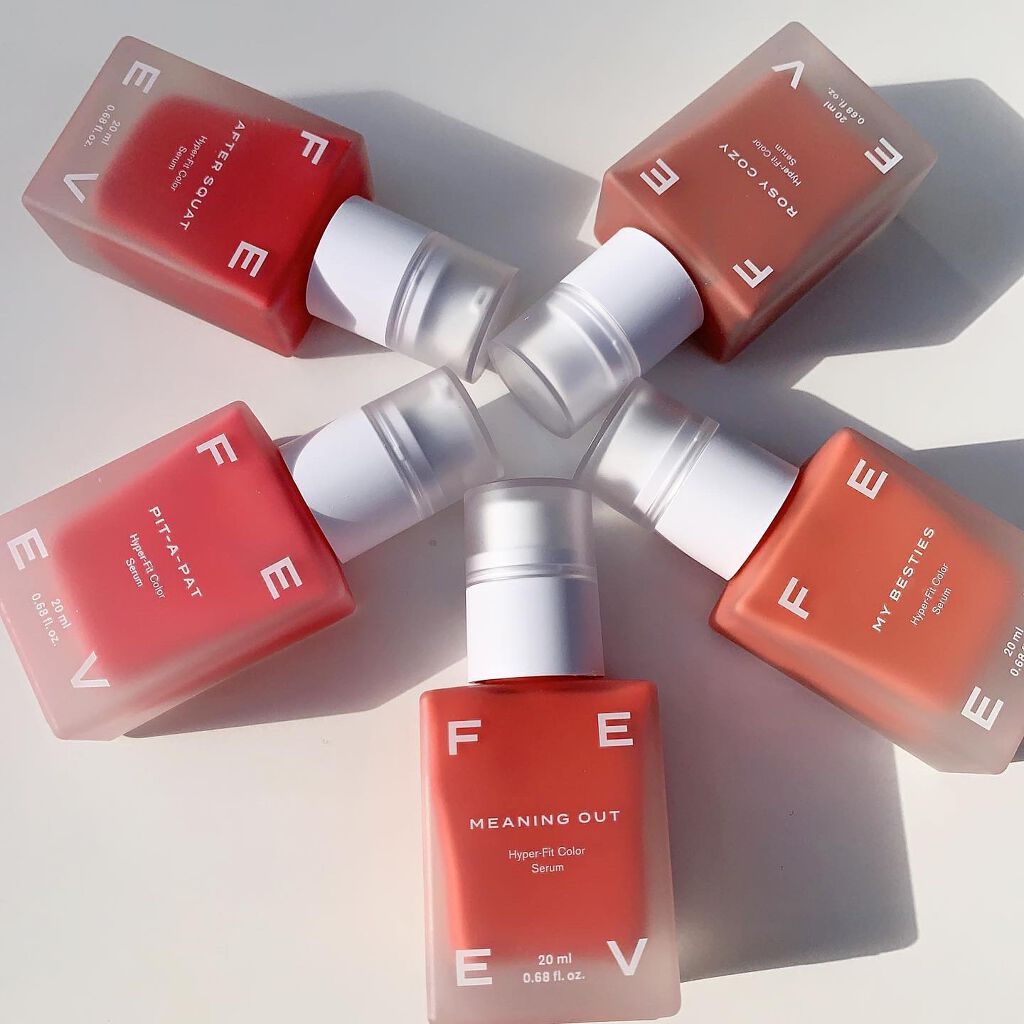 カラーセラム/FEEV/リキッドチークを使ったクチコミ（3枚目）