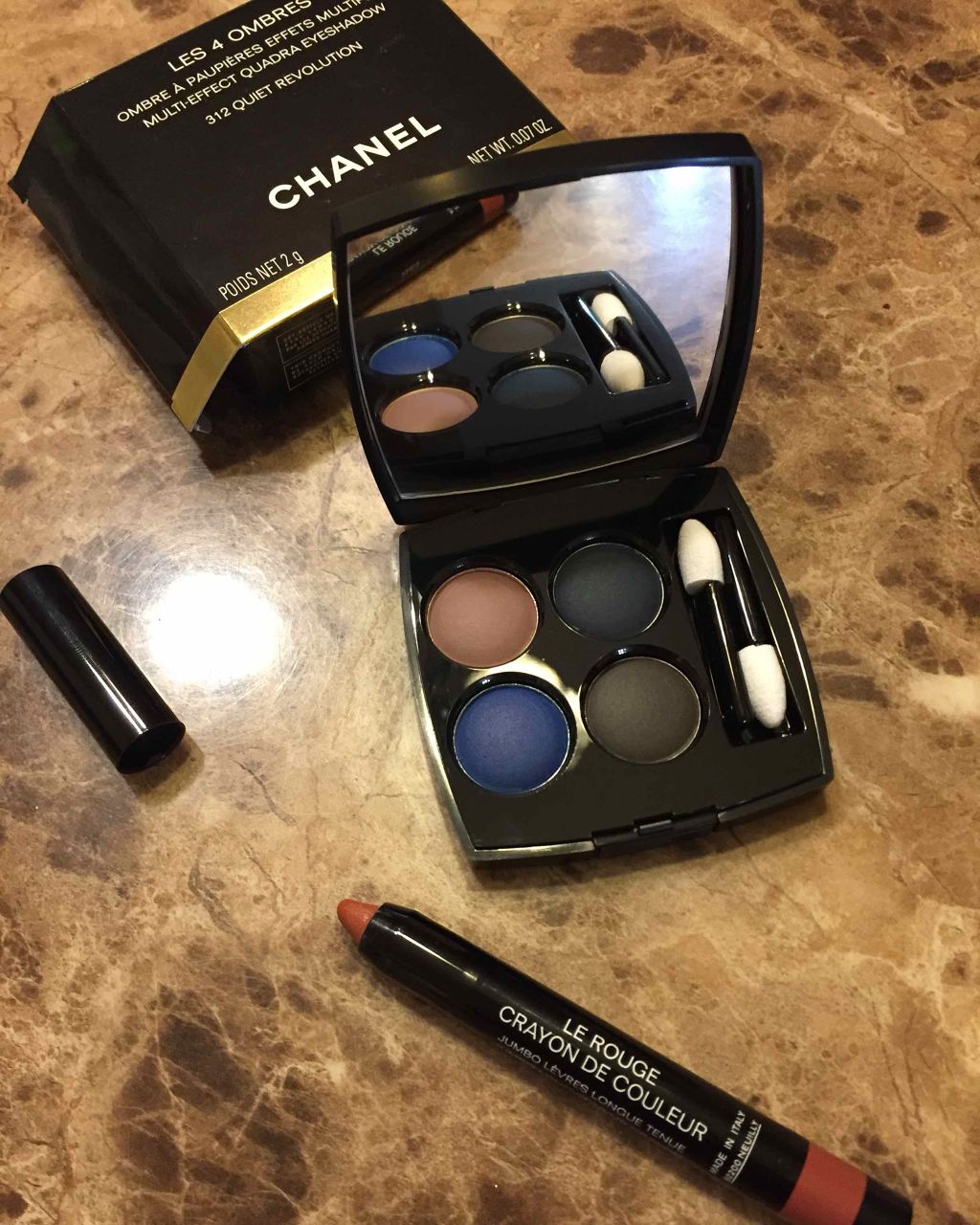 レ キャトル オンブル/CHANEL/アイシャドウパレットを使ったクチコミ（1枚目）