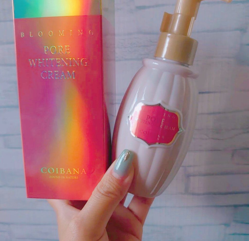 ブルーミングポアホワイトニングクリーム/COIBANA/ボディクリームを使ったクチコミ（1枚目）