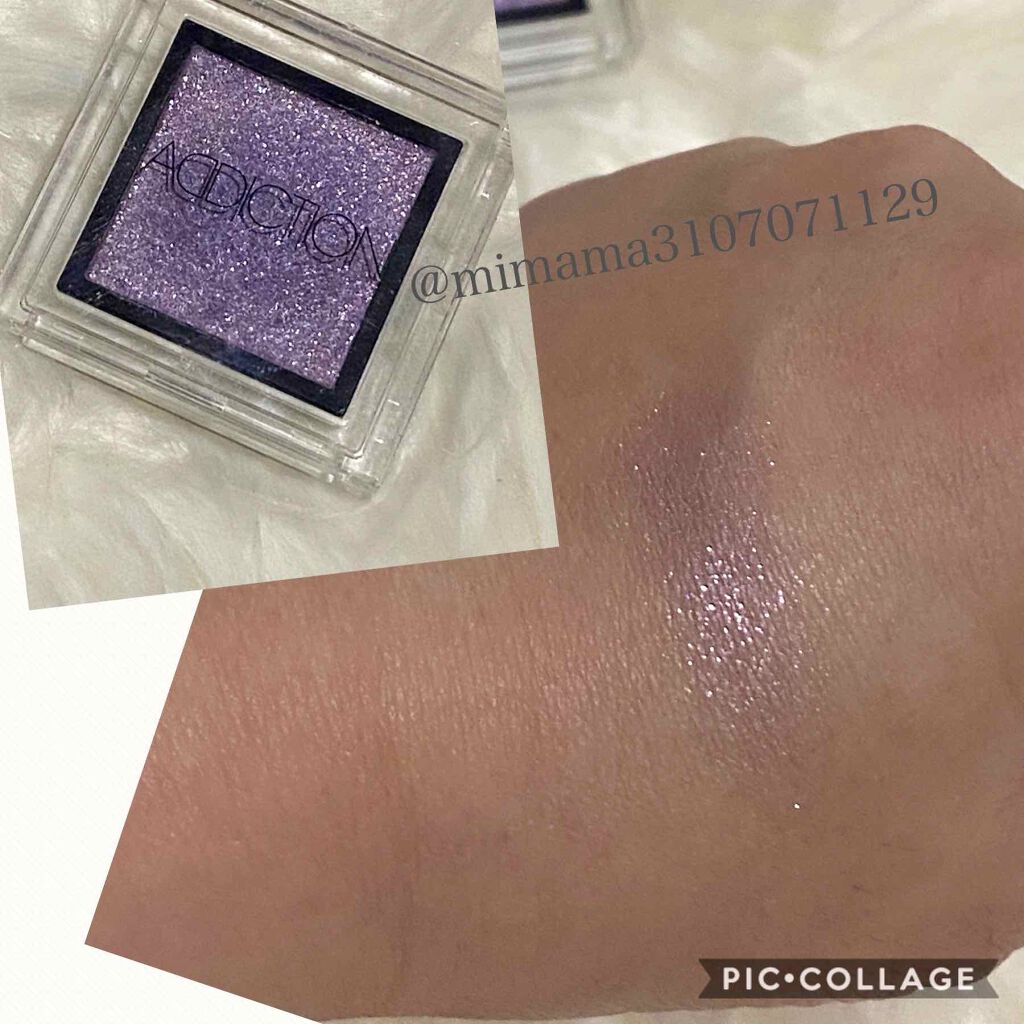 アディクション ザ アイシャドウ 137 Mia Violetta★限定色/ADDICTION/単色アイシャドウを使ったクチコミ（2枚目）