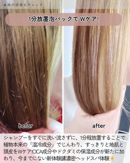 シャンプー/トリートメント SR/CLAYGE/市販シャンプーを使ったクチコミ(5枚目)