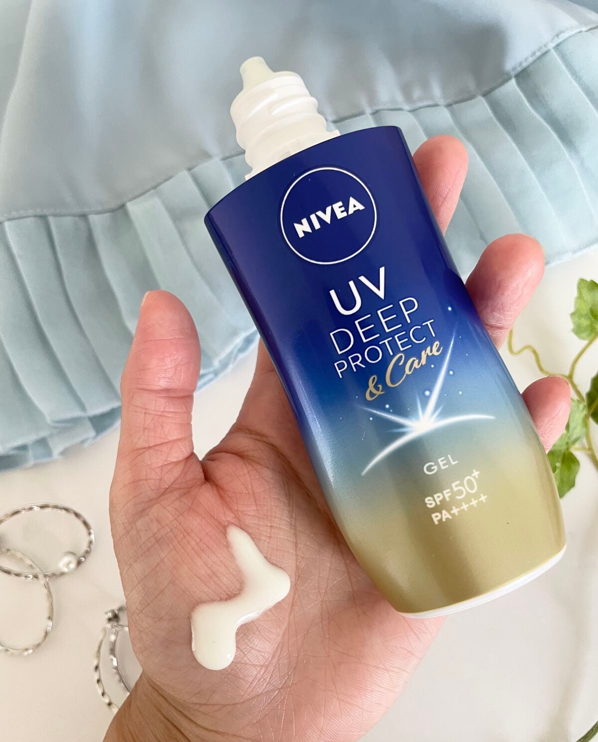 ニベアUV ディープ プロテクト&ケア ジェル/ニベア/日焼け止めジェルを使ったクチコミ(4枚目)