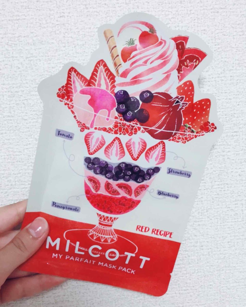 パック/MILCOTT/シートマスク・パックを使ったクチコミ(2枚目)