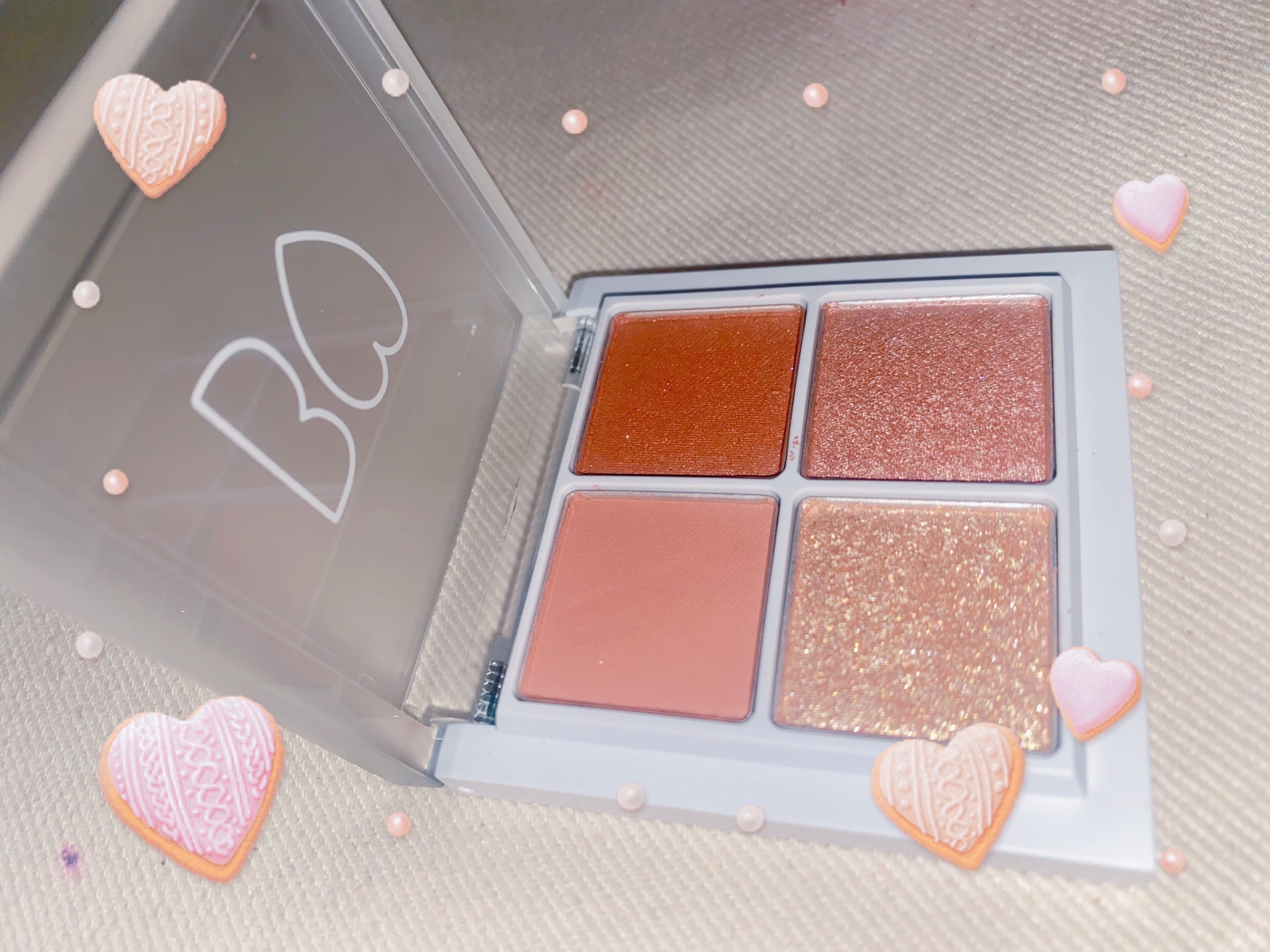 THE アイパレR/b idol/アイシャドウパレットを使ったクチコミ（1枚目）