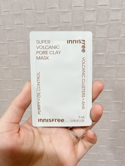 スーパーヴォルカニック ポア クレイマスク/innisfree/洗い流すパック・マスクを使ったクチコミ(1枚目)