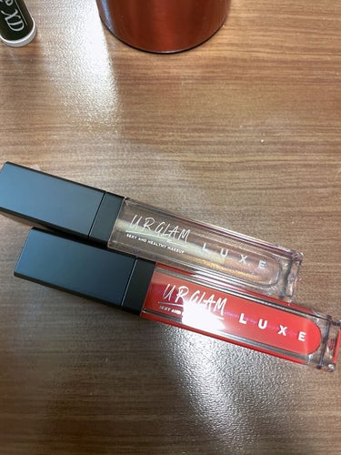 UR GLAM LUXE　TINT LIP GLOSS パールレッド/U R GLAM/リップグロスを使ったクチコミ（1枚目）