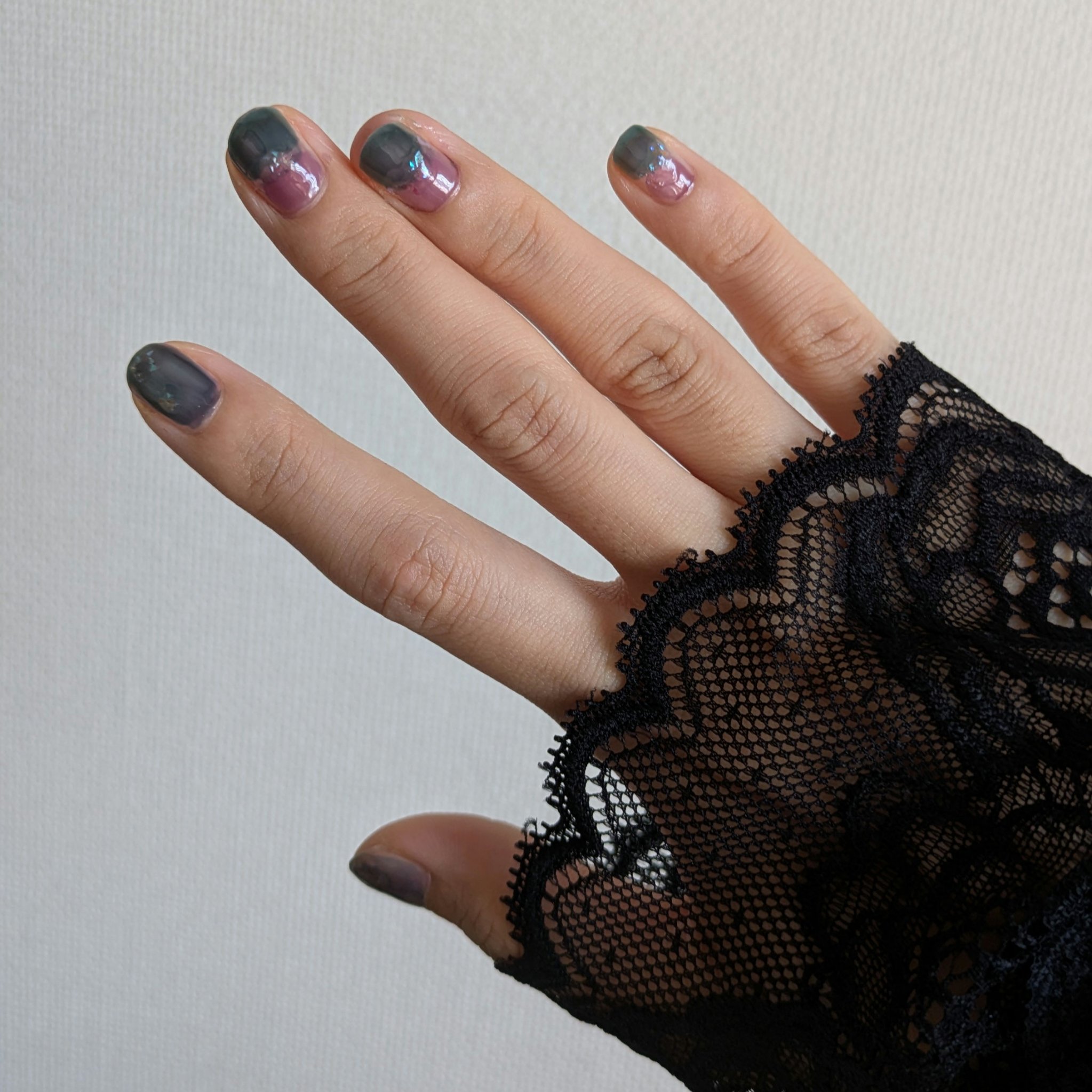 ムードペブルネイル/rom&nd/マニキュアを使ったクチコミ（3枚目）