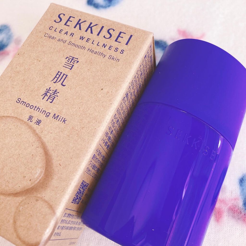 クリアウェルネス スムージング ミルク/雪肌精/乳液を使ったクチコミ(1枚目)