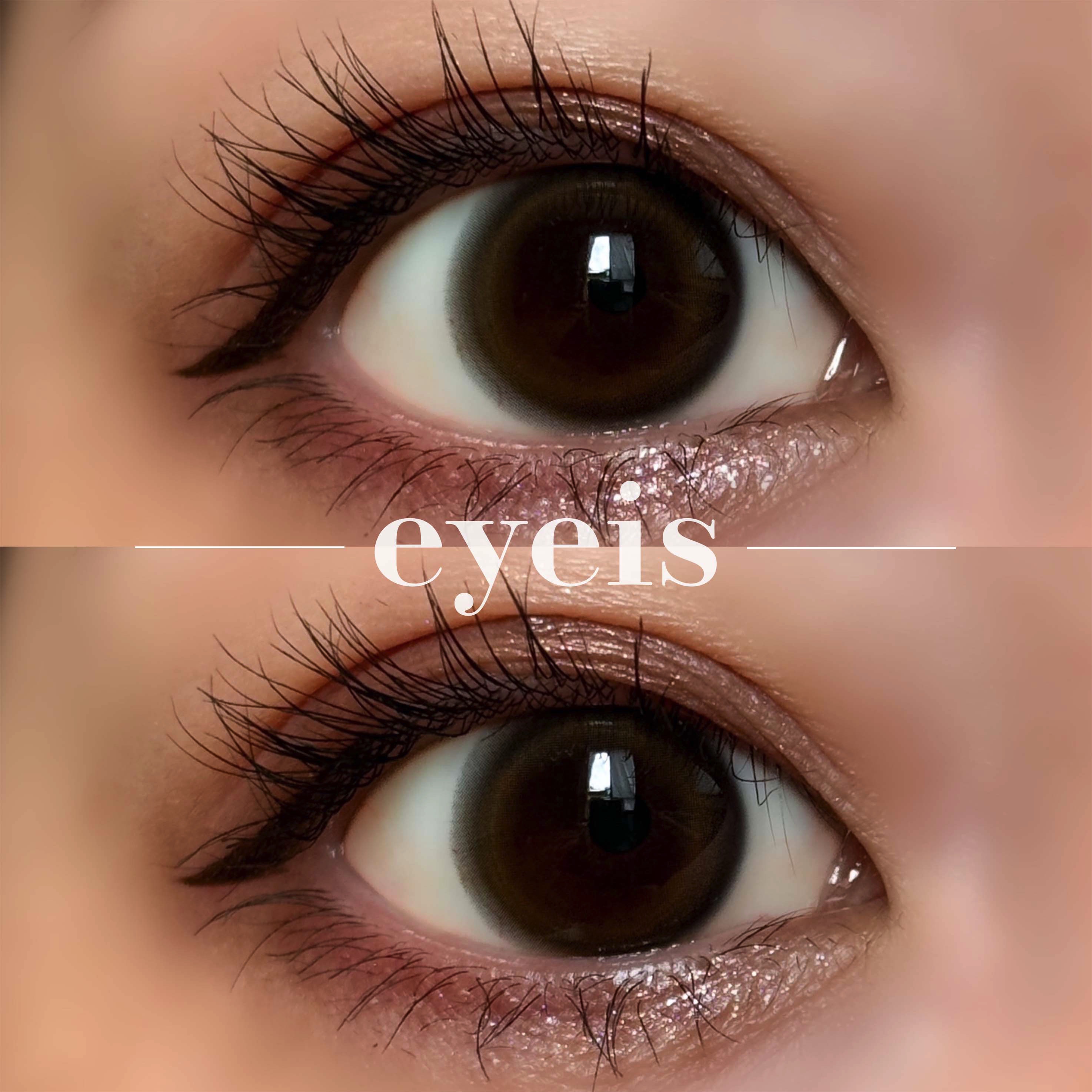 eyeis 1day メロブラウン/URIA i-DOL/ワンデー（１DAY）カラコンを使ったクチコミ（2枚目）