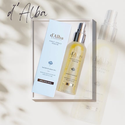 ダルバ ホワイトトリュフファーストスプレーセラム/ダルバ/ミスト状化粧水を使ったクチコミ(1枚目)