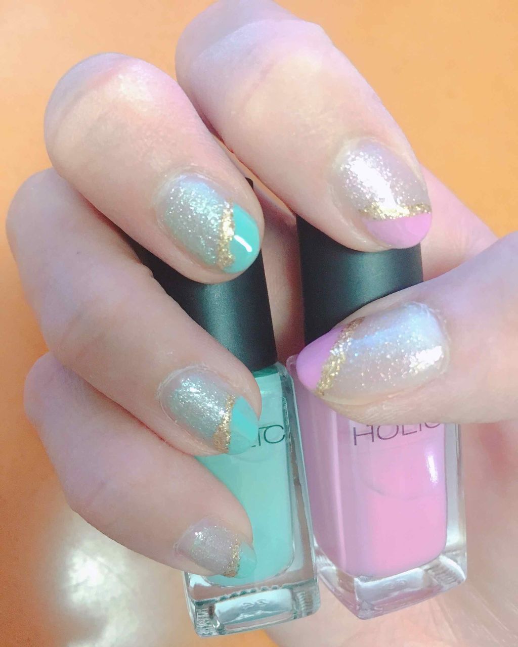 ネイルホリック フローズンシュガー/ネイルホリック/マニキュアを使ったクチコミ(1枚目)