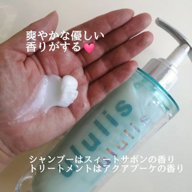 ウォーターコンク モイストシャンプー/ヘアトリートメント 詰替え用シャンプー 280ml/ululis/シャンプー・コンディショナーを使ったクチコミ（3枚目）