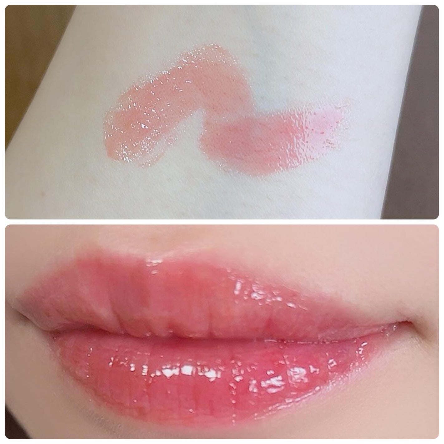 ゲットイットティントグレーズバーム/TONYMOLY/リップティントを使ったクチコミ(3枚目)