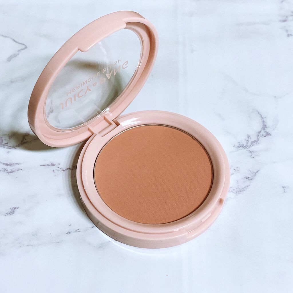 アピュー ジューシーパン メレンゲチーク/A’pieu/パウダーチークを使ったクチコミ（2枚目）