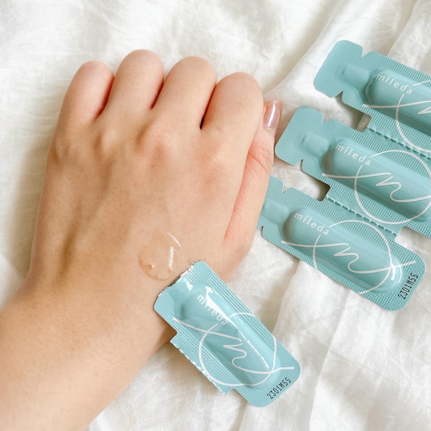 スムースリペアセラム/mileda/美容液を使ったクチコミ(3枚目)