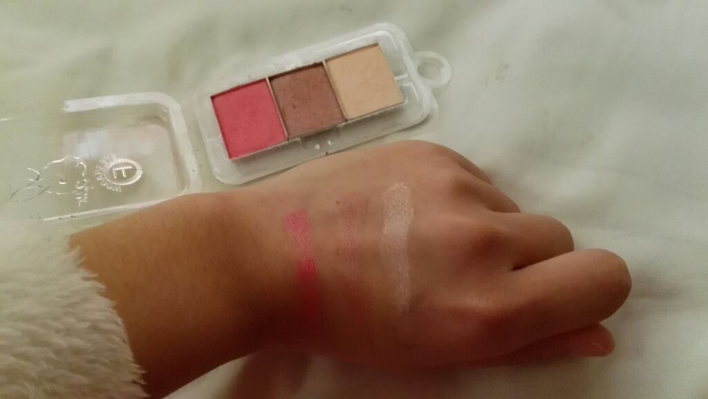 MCスリムアイシャドウ/3COINS/アイシャドウパレットを使ったクチコミ（2枚目）