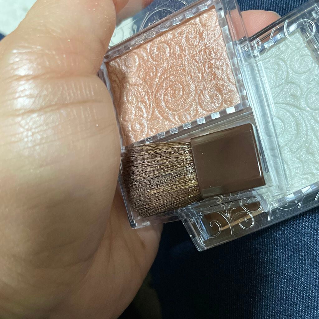 パールグロウハイライト/CEZANNE/パウダーハイライトを使ったクチコミ(2枚目)