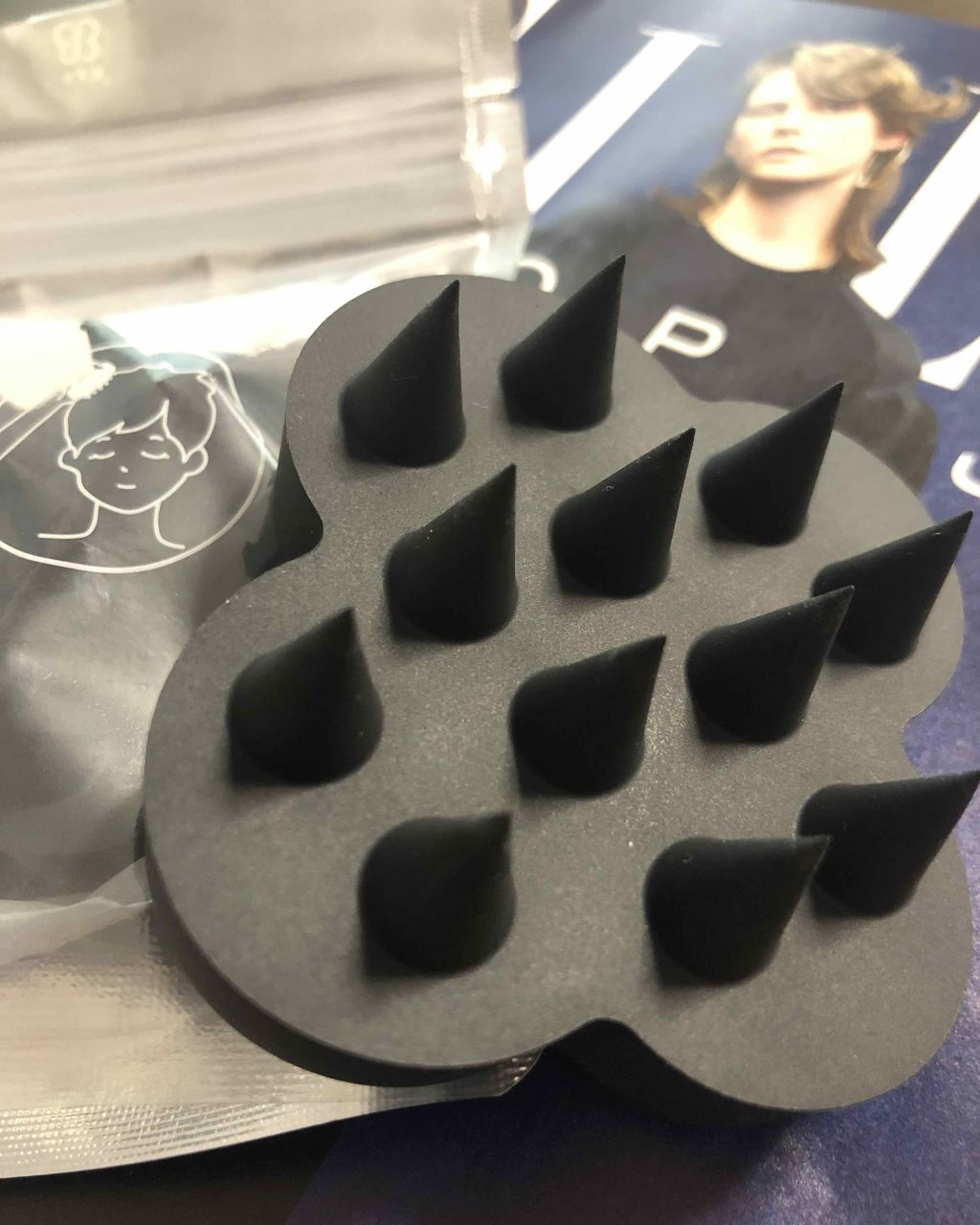 uka scalp brush kenzan/uka/スカルプブラシを使ったクチコミ（1枚目）