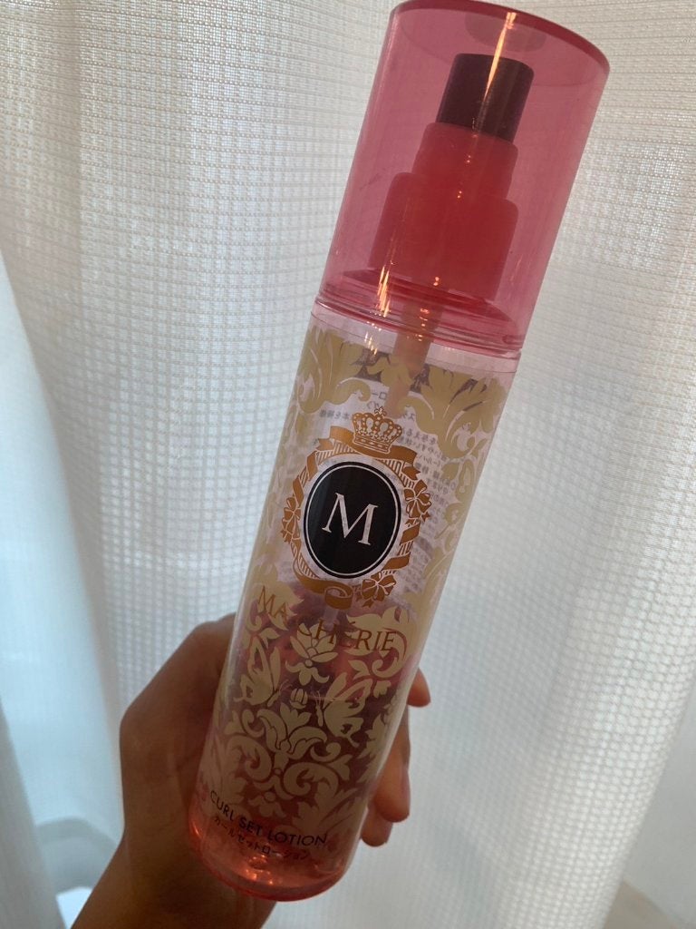 カールセットローション EX/MACHERIE/ヘアスプレーを使ったクチコミ(1枚目)