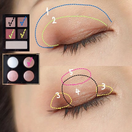 エッセンシャル マルチカラー アイシャドウパレット ロージーアウトルック(限定色)/BOBBI BROWN/アイシャドウパレットの画像