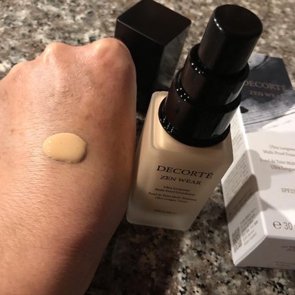 ゼン ウェア フルイド/DECORTÉ/リキッドファンデーションを使ったクチコミ(3枚目)