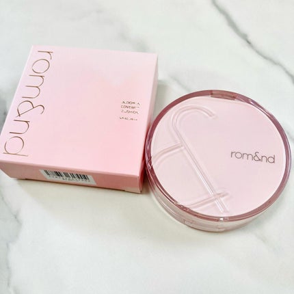 ブルームインカバーフィットクッション/rom&nd/クッションファンデーションを使ったクチコミ(8枚目)